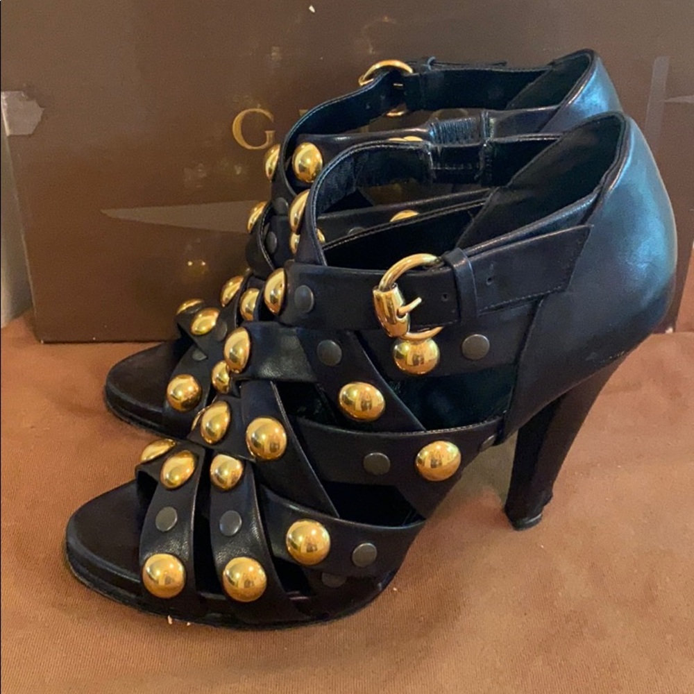 Gucci Gladiator Style Booties Hysteria Collection